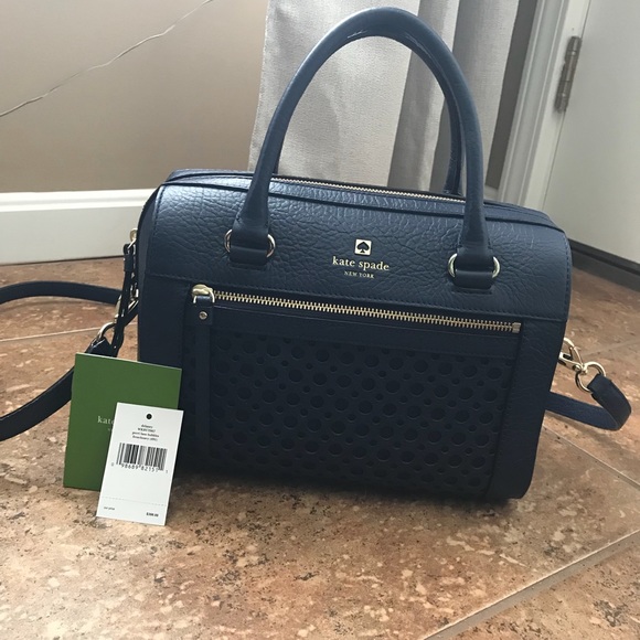 kate spade Handbags - kate spade NWT Delaney Perri Lane Bubbles Navy